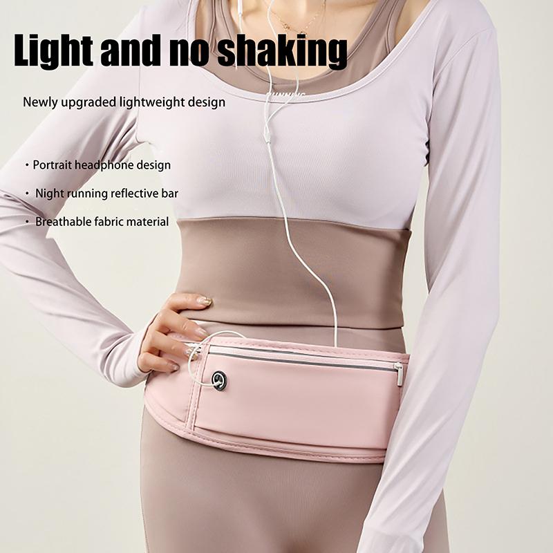 1ks Venkovní Vodotěsná Neviditelná Běžecká Ledvinka Velká Kapacita Sportovní Ledvinka Muži Ženy Skryté Tašky do Tělocvičny Ledvinka na Telefon