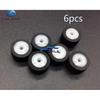 6pcs Pinch Roller for Sharp GF777 9292 6060 Sanyo 9494 Sony 190  Phillips 3301 Belt Pulley Tape Recorder Cassette Deck