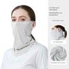 Running Sun Protection Mask, Full Face Uv Protection, Ice Silk Face Towel, Men's Neck Gaiter, Women's Neck Scarf, Summer Cycling Sunshade Headscarf