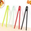 Supporto per alimenti in silicone a forma di A per utensili da cucina, per buffet, barbecue, carne, bistecca, verdura, pane, cubetti di ghiaccio