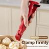 2PCS 3 In 1 Anti Scalding Clip Silicone Handle Heat-Resistant Bottle Opener Thickened Ergonomic Dish Lifter Clamp Frying Pans