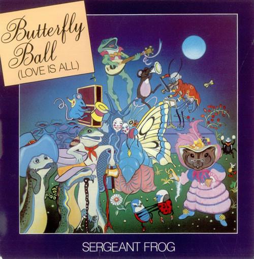 

7inch Record SERGEANT FROG Butterfly Ball Love Is All SAFE51 Safari Records 1982 UK Pop Used