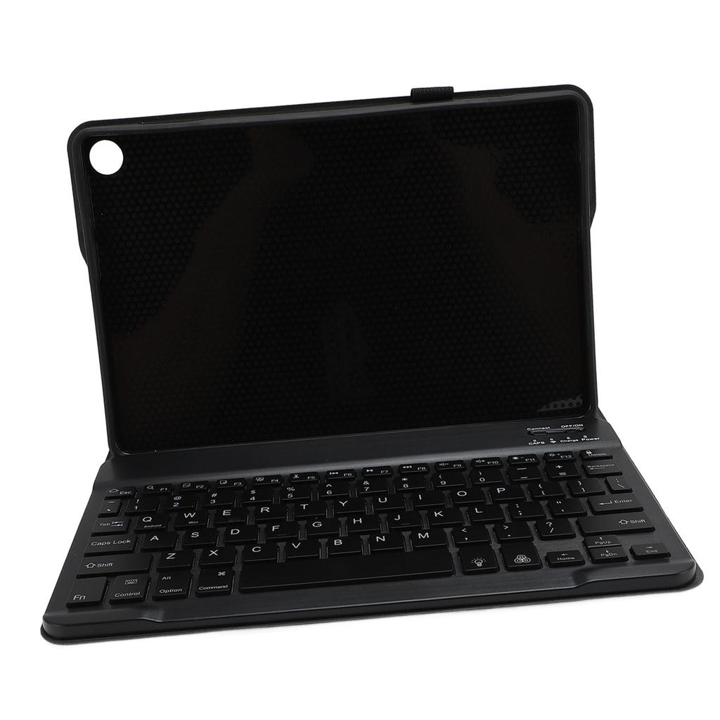 Tablet Case with Removable Wireless Keyboard PU Leather Keyboard Case Travel Portable Sleeve for Tab M10 Gen 3 10.1 Inch