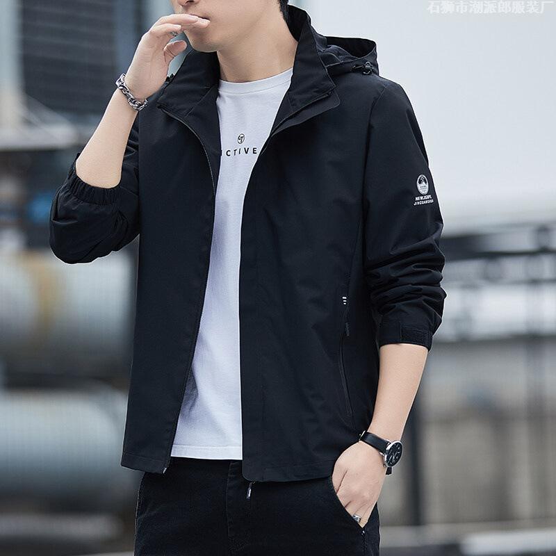 

Мужские и женские куртки, трендовые ветрозащитные куртки в корейском стиле для пар на весну и осень 5XL