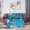 Bugcat Capoos Cartoon Blanket Quality Super Warm Throw Blanket Winter Camping Couch Chair Comfortable Bedspread