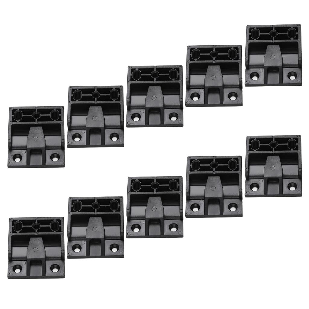 10Pcs Push In Plinth Fasteners Quick Fitting Furniture Panel Board Connector Press Fit Panel Clips Easy To Install