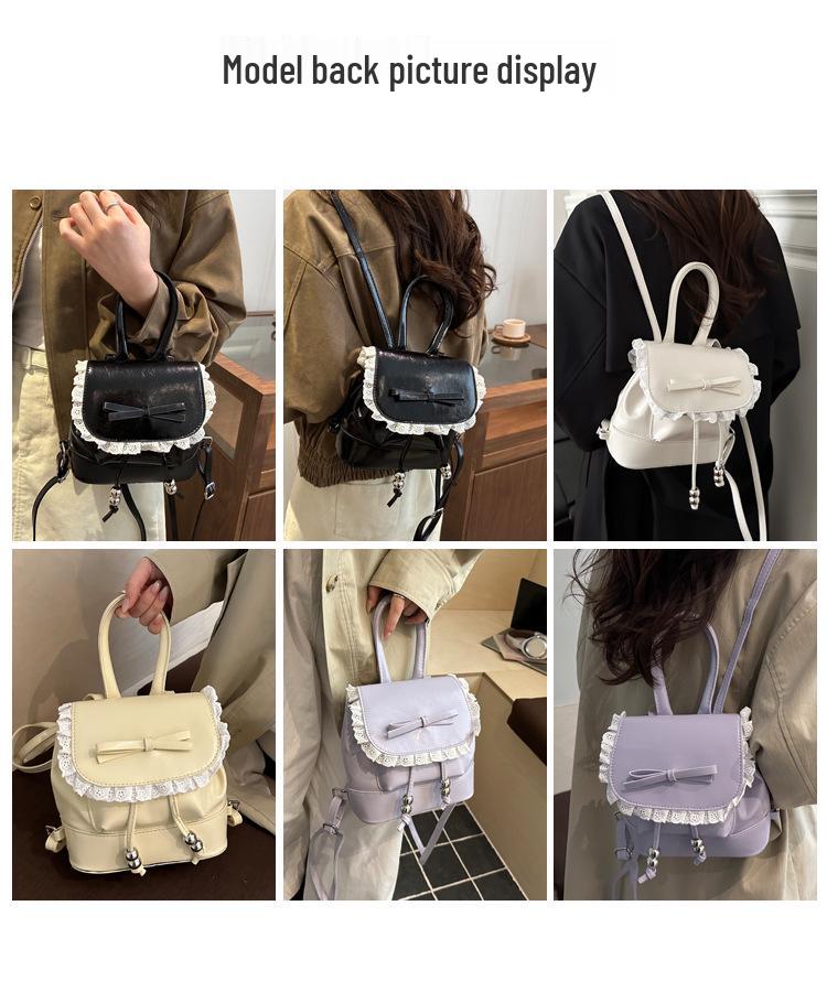 2025 Eleganter kleiner Damenrucksack - Stilvoll & vielseitig für den lässigen Arbeitsweg