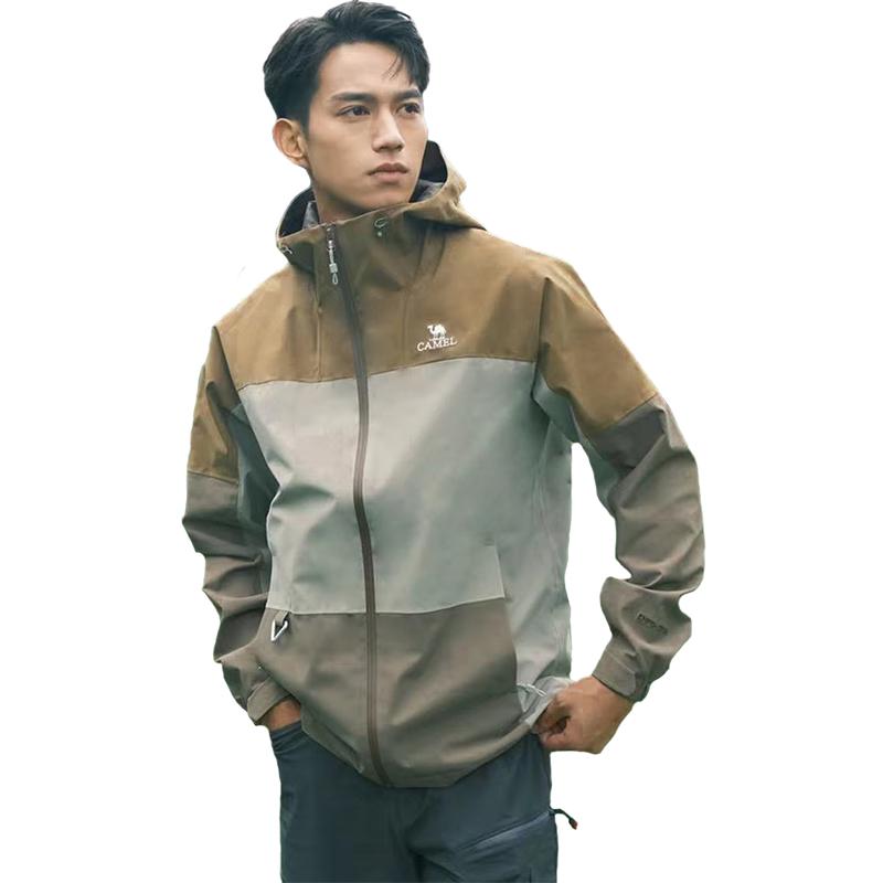 CAMEL Unisex Outdoor Windproof Waterproof Jacket