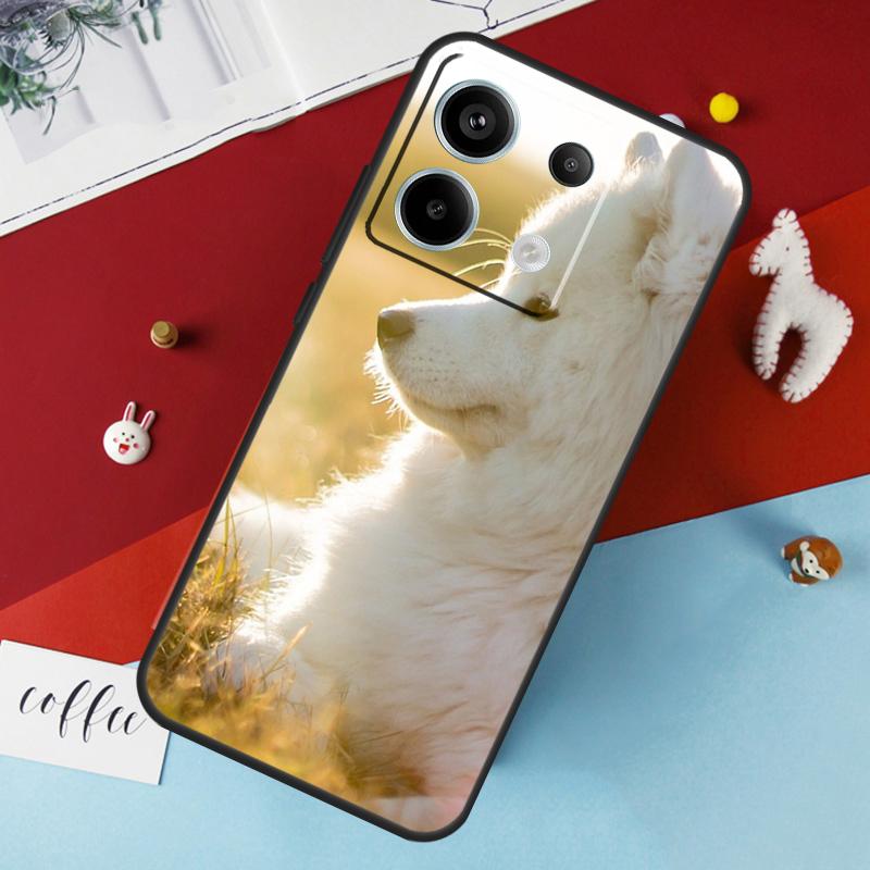 Samoyed Puppy Case For Xiaomi Redmi Note 14 Pro 13 12 11 10 15 Pro Plus Redmi 15 14C 10C 12C 13C 15C Cover