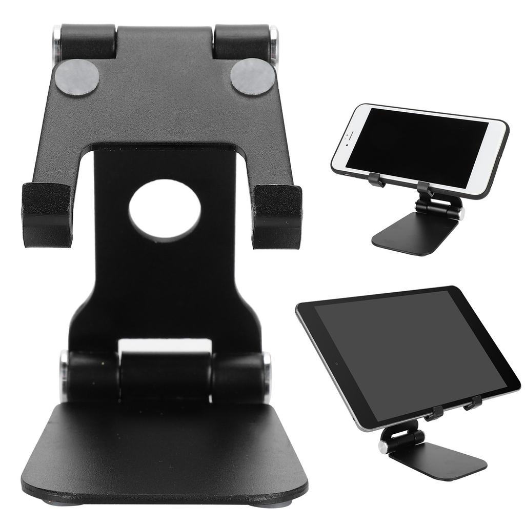 Foldable Desk Mobile Phone Holder Stand Aluminum Alloy Desktop Tablet Cell Phone Bracket