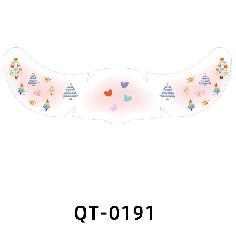 Christmas Face Sticker Temporary Freckle Tattoo Sticker Waterproof Makeup Sticker Halloween Tattoo