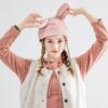 New Rabbit Ear Hat Girls Winter Warm Hat Beret Cute Stretch Plush Hat
