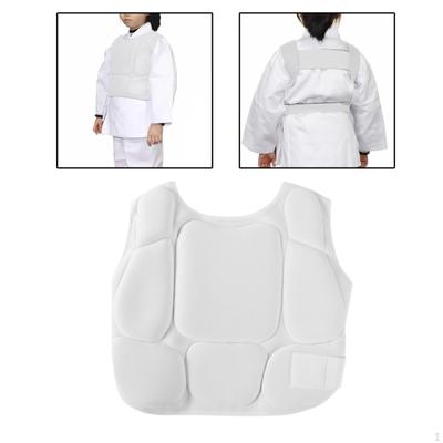 Karate Body Easy Wear Taekwondo Vesta Žebrování pro Muay Thai MMA Box Rugby