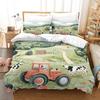 Tractor Creativity Printed Tractor Duvet Cover Microfiber Bedroom Decor Rustic Farmhouse Bedding Set Soft Breathable For Teens