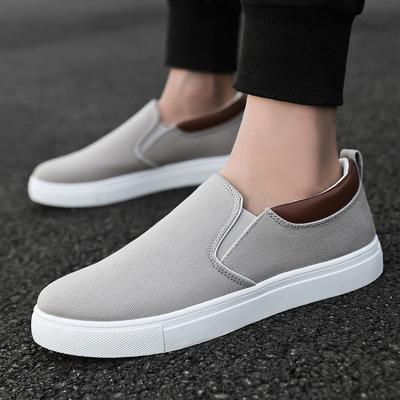 Canvas Shoes Flat Lazy Shoes Board Shoes Breathable Casual Single Shoes Large Size