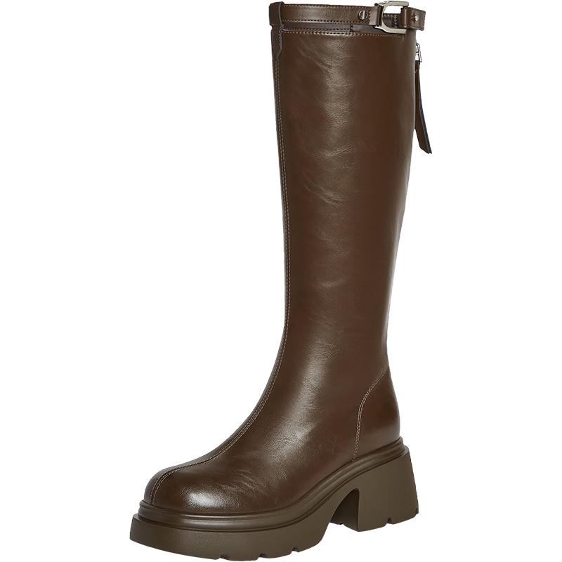 BESTO Winter Fashion Rider Boots for Women F1711DG5 37