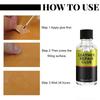 Liquid Leather Repair Gel Skin Refurbish Tool Holes Scratch Cracks Restorer For Car Seats Sofa Jacket Purse Shoes