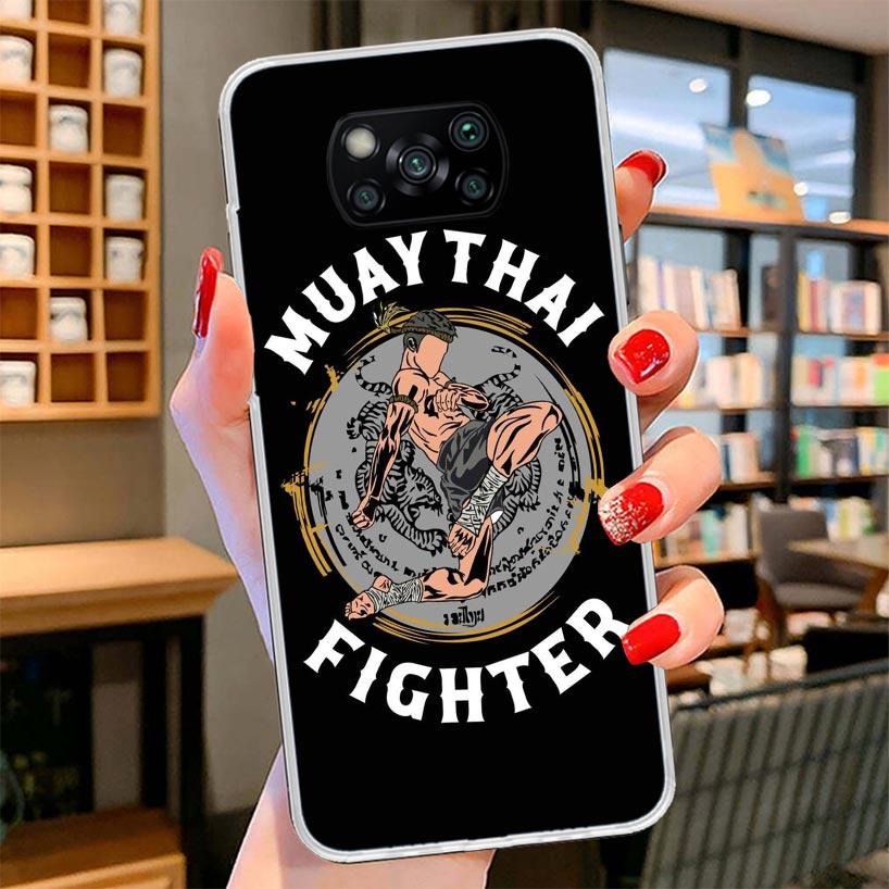 

Muay Thai Fight Boxing Cover Phone Case For Xiaomi Poco F7 Ultra X7 X6 X5 Pro M7 Redmi 15C 15 13C 13 12C 12 10C 10 9A 9C 9T 9 Sh Xiaomi Poco X7