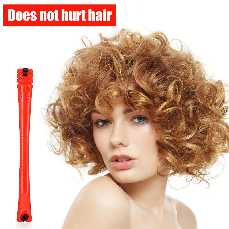 12Pcs Perming Curlers Rods Cold Wave Rollers Hair Perm Rods Hair Curling Rollers For Hairdressing Styling Tools