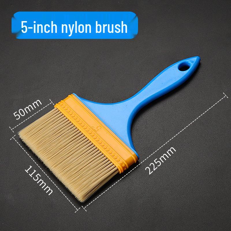 Soft Nylon Bristle Cleaning and Dust Removal Brush for Industrial Paint and Oil Application
