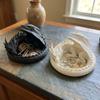 Gothic Dragon Guardian Catchall Dish 3D Printing Dragon Shaped Trinket Bowl  Home Decor
