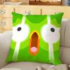 DDuolingo Cushion Cover Soft Durable Reversible Pillow Cover Home Car MultiScene Daily Comfort Pillowcase