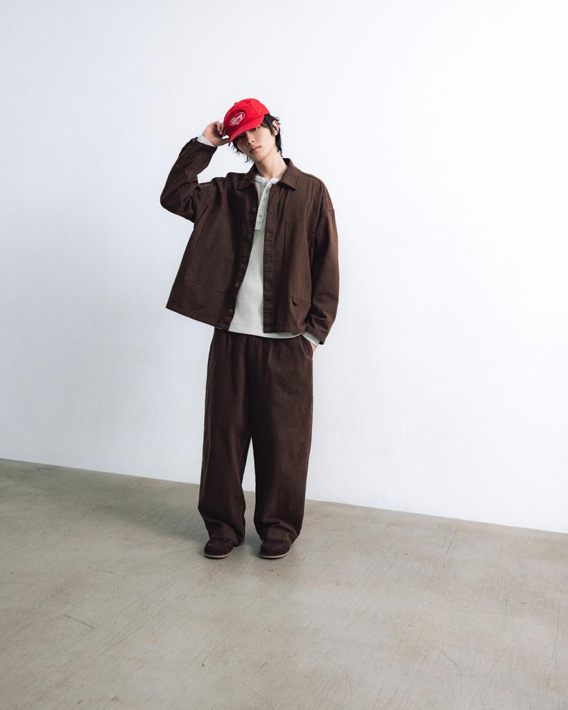 ANGLAN Proper Work Jacket - Brown