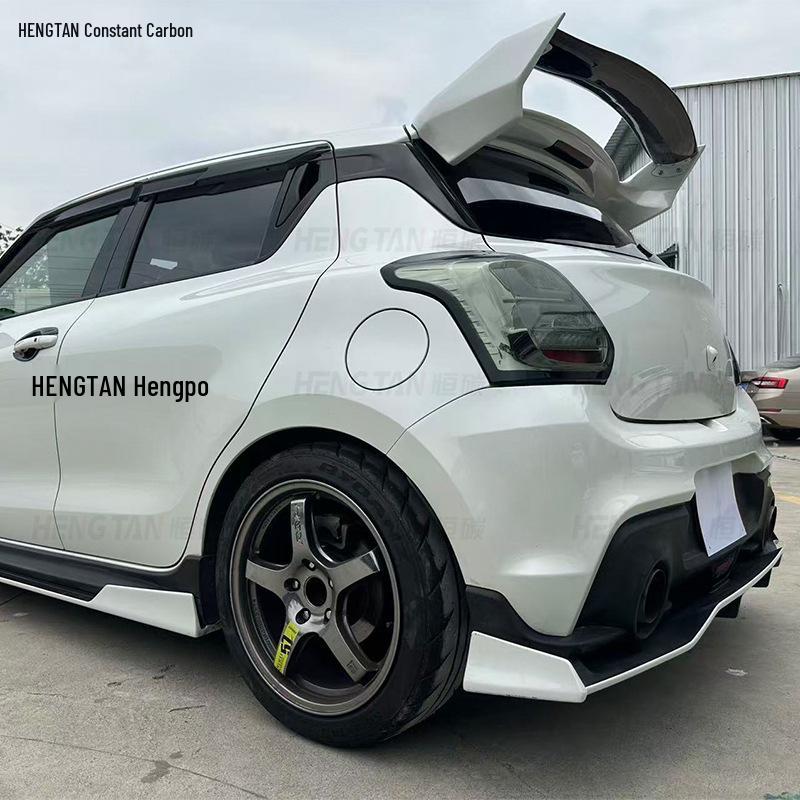Carbon Fiber Rear Bumper Diffuser for 2018-2023 Suzuki Swift ZC33S