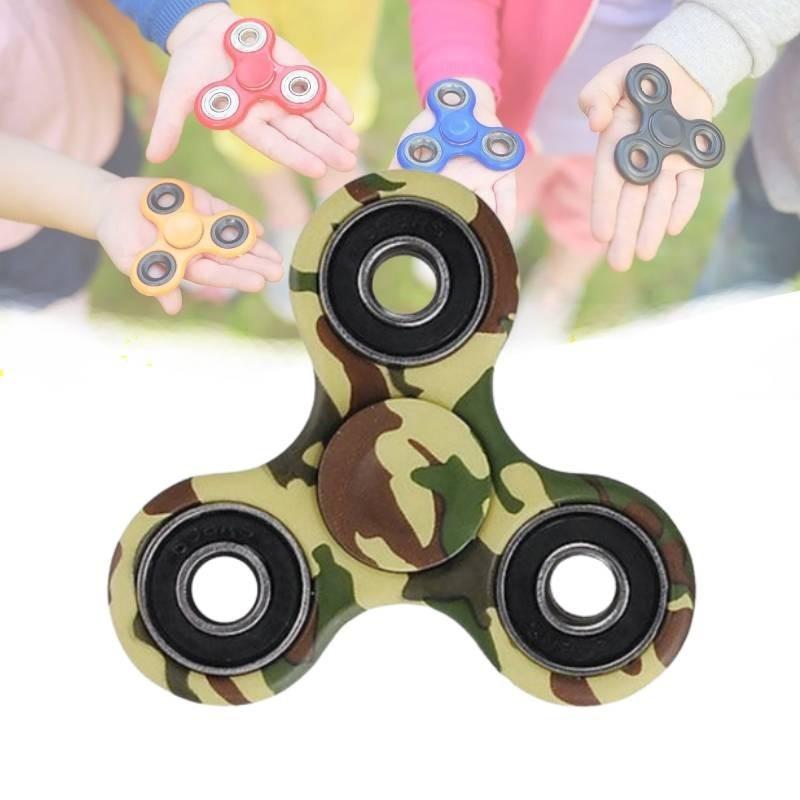 3d Hand Finger Spinner Edc Focus Stress Relieve Game Green Toy