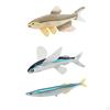 Fish Figurine Model Toy Simulated Sea Life Animals Figurines Cupcake Topper for Collection