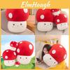 Mushroom Plush Toy With Pp Cotton Filling Soft Short Plush For Kids Room Decor