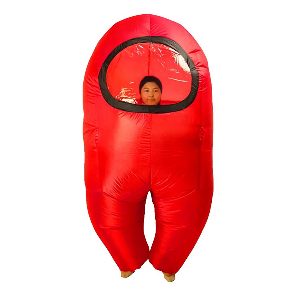 Halloween Inflatable Little Red Man Astronaut Werewolf Anime Costume