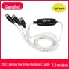 USB To MIDI Cable for Electronic Instruments: Connect and Edit Your Organ, Piano, or Drum Sounds