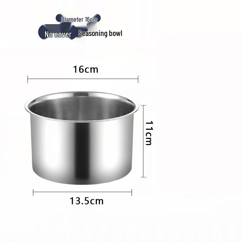MOLUONA 304 Stainless Steel Kitchen Mixing Bowl