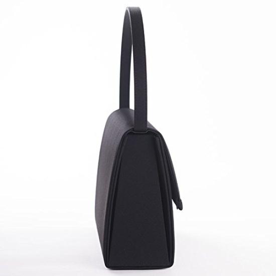 Aurora 3-teiliges Set aus schwarzen formellen Taschen und Tüchern, Hergestellt in Japan, Perfekt für Hochzeiten, Beerdigungen, Aufnahmefeiern, Abschlussfeiern und Beileidsbekundungen