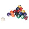 25mm Mini Billiard Ball Complete 16 Balls Set American Style Resin Pool Table Balls Accessories