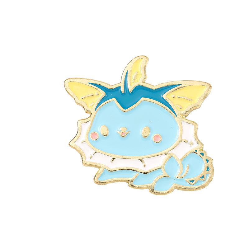 Pokemon Enamel Pin Cute Anime Movies Metal Brooches Badges Children Lapel Pins for Backpack Brooch On Clothes Jewelry Pins