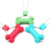 Yousheng Dog Chew Toy for Aggressive Chewers Suction Cup Tug of War Pull Toy Interactive Rope Puppy Teething Toy Dog Molar Bite Toy for Small Large