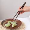 Sushi Noodles Wooden Rustic Elegant Reusable Flatware Chopsticks Tableware Kitchen Utensils