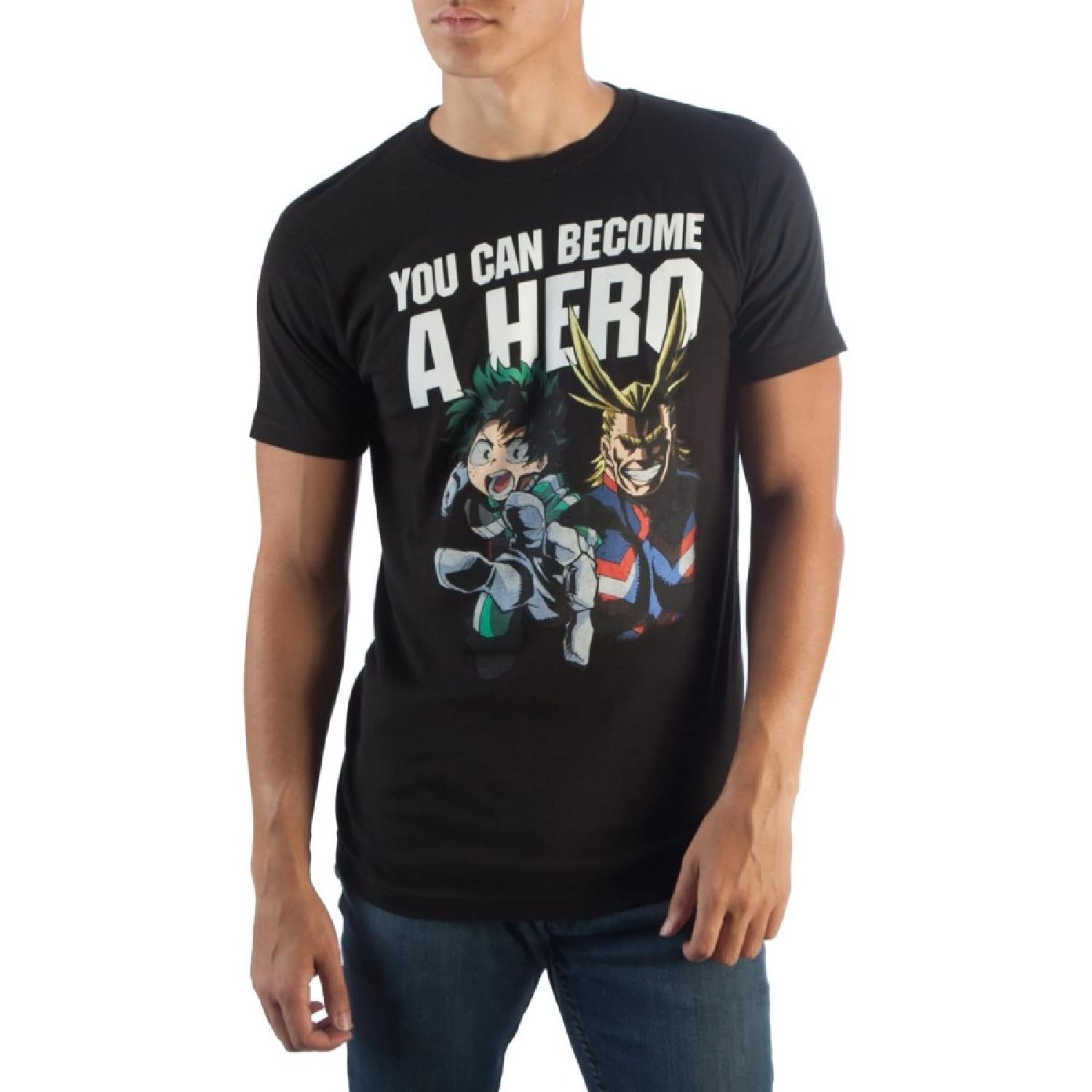 My Hero Academia Men s Become A Hero T-Shirt XXXXXL разноцветный
