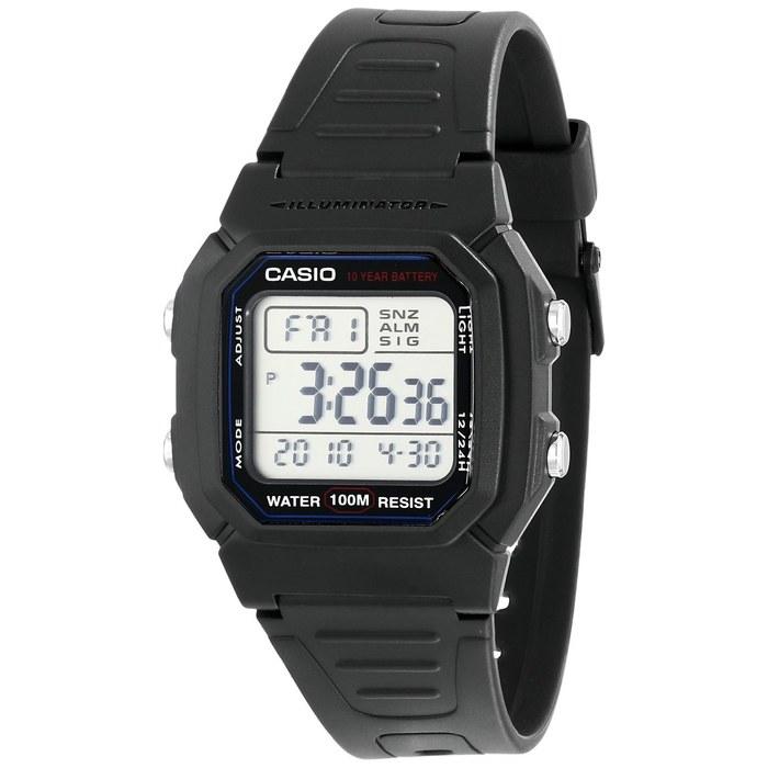Casio Standard Digital Watch W800H-1A (Black)