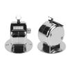 Hand Tally Counter Stainless Steel 4Digit Manual Counting Tool for Workshop Inventory