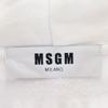 MSGM Long Sleeve Sweatshirts S White Back Brushed Men's Used