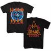 2026 Def Leppard Baumwoll Band Shirt Unisex Sommer Kurzarm Modemarke T-Shirt Luxus Lässig Vintage T-Shirt