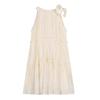Wholesale French temperament obedient girl sleeveless neck dress summer new A word princess dress