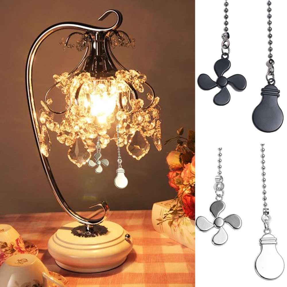 Fan Shape Fan Extension Chain Light Shape Chandelier Pull Chain Ceiling Fan Pull Chain  Home