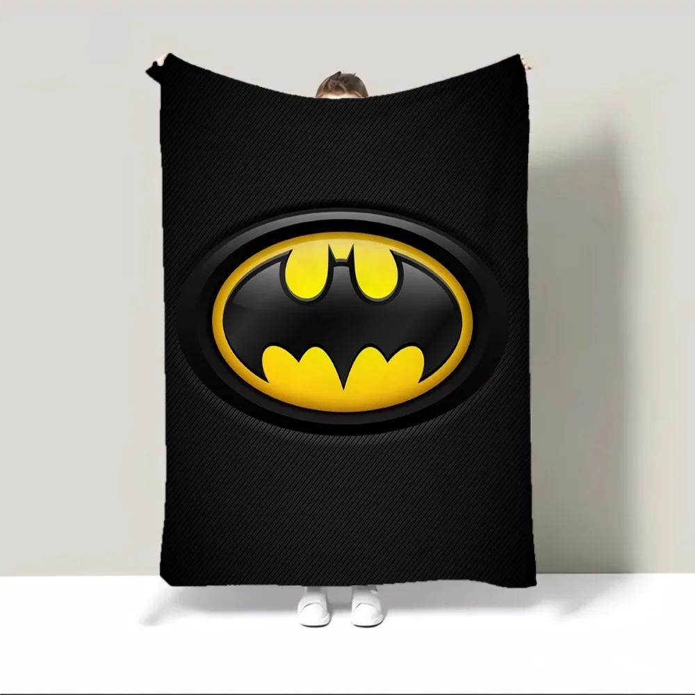 Плед для колен Оверсайз 200x300 BatmanS Плед для сна King Size Пушистые Мягкие Пледы для Декоративного Дивана Индивидуальные Пледы и Покрывала 75x90CM