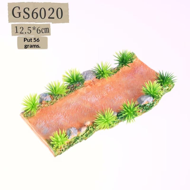 1Pcs Fairy Garden Paths Resin Art Decoration Micro Landscapes Flower Pot Miniature Landscaping Diy Artificial Stone Paths