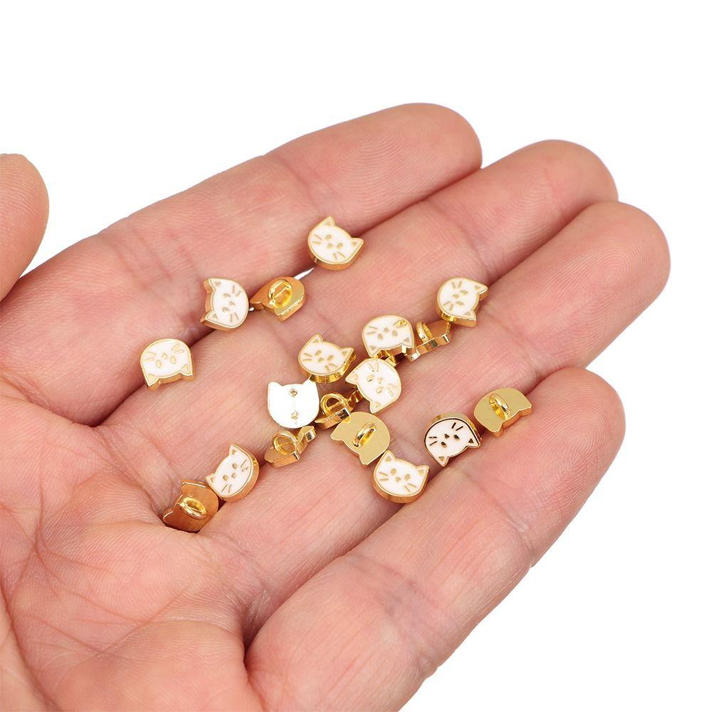 Shoes Sewing Accessories Doll Cat Buttons Ultra-small Buckle 1/6 Dolls Clothing Doll Belt Buckles