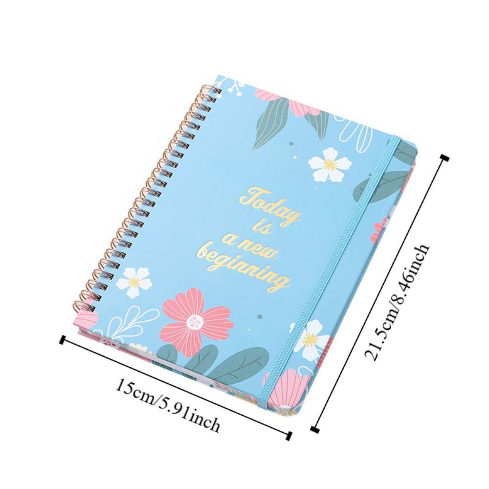 To Do List Coil Notebook 80 Sheets Schedule Planner Notepad A5 English Notepad  Student